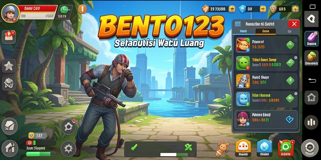 Tampilan gameplay BENTO123 yang menarik dan seru.