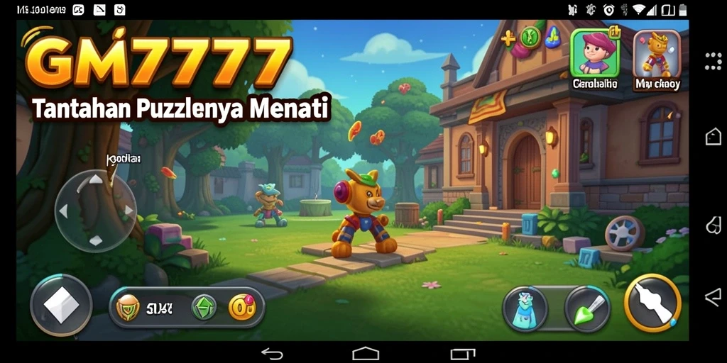 Tampilan gameplay GM777 yang seru dan menantang.