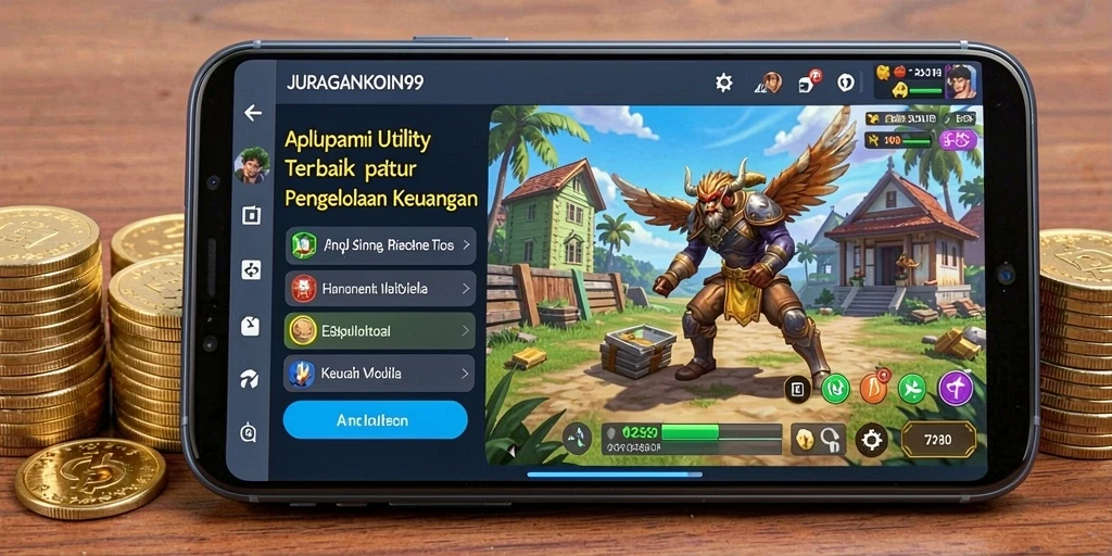 Tampilan antarmuka JURAGANKOIN99 yang ramah pengguna dan informatif.