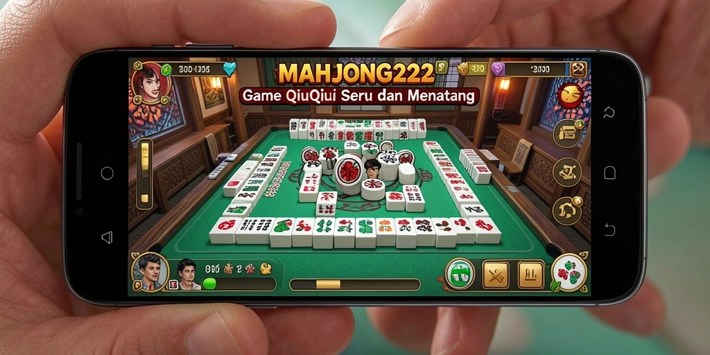 Gameplay QiuQiu seru di MAHJONG222 dengan grafis menarik.