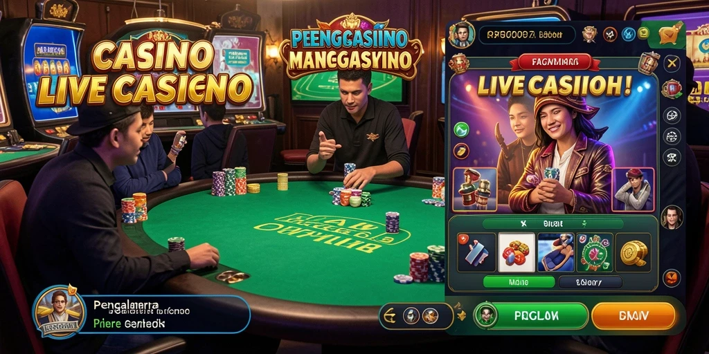 Gameplay mendebarkan dengan dealer langsung di PRG007.
