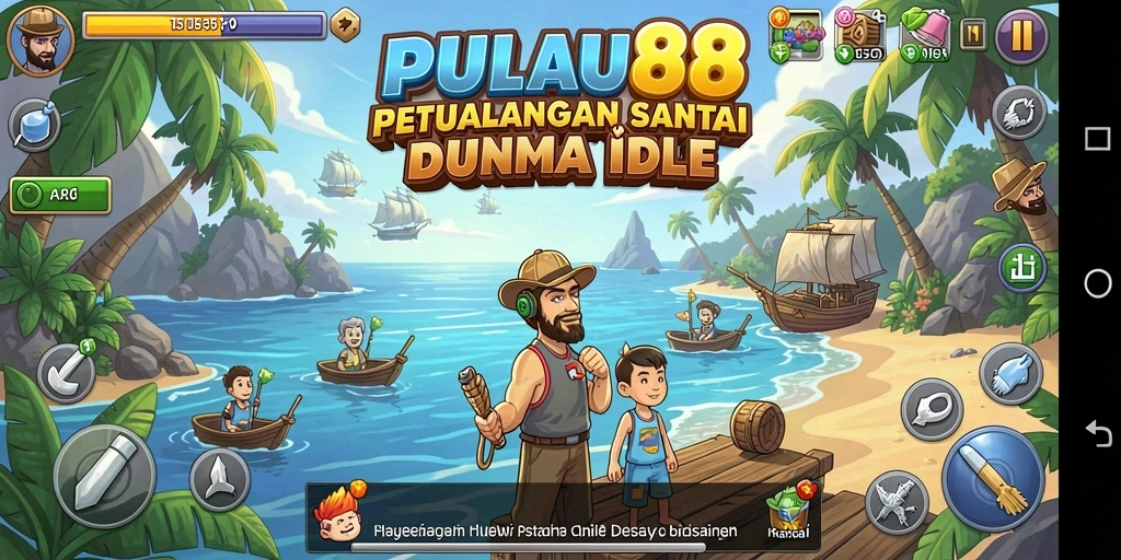 Tampilan gameplay seru PULAU88 yang memikat dan santai.