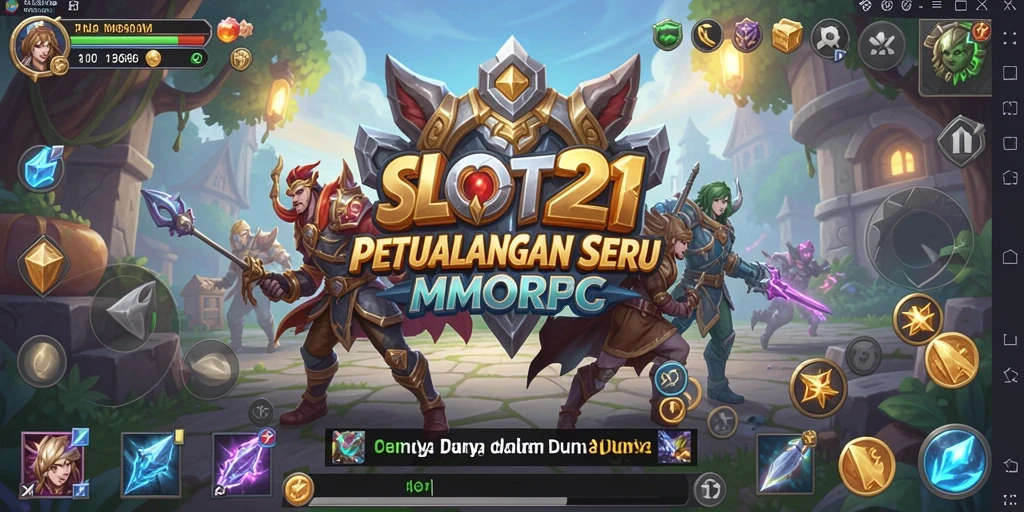Menampilkan gameplay seru dalam dunia MMORPG yang menakjubkan.