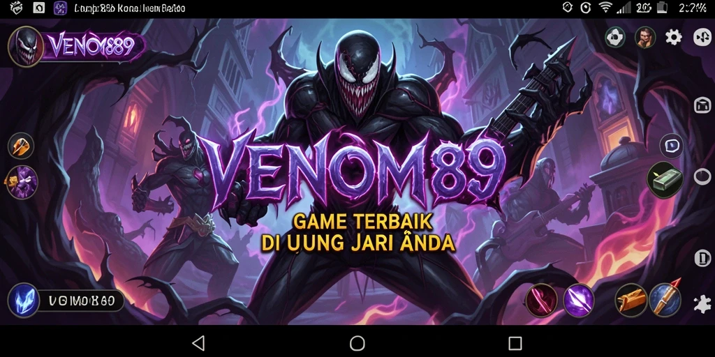 Tampilan seru dan interaktif dari gameplay VENOM889 yang fokus pada musik.